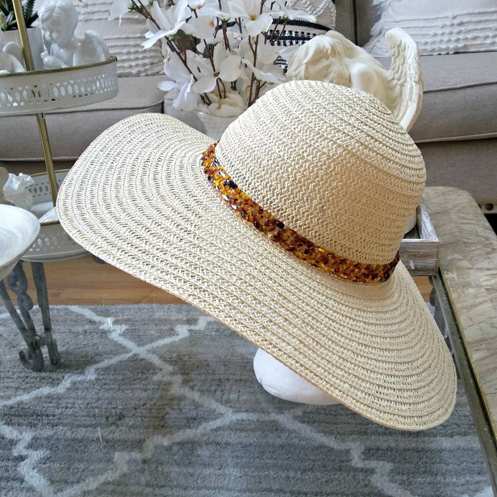 NWOT! WINERY Sun GARDEN WEDDING HAT By KENSIE - Picture 2 of 5